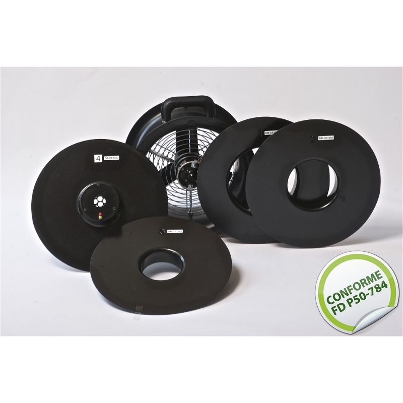Etalonnage 5 anneaux Minifan Conforme FD P50-784 Etalonnage 5 anneaux Minifan Conforme FD P50-784