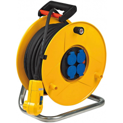 Enrouleur avec protection 30MA 25m