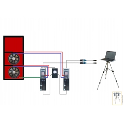 Bâche standard 2 trous BlowerDoor