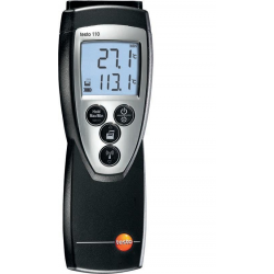 Thermomètre de précision Testo 110 avec sonde d'ambiance (CTN)