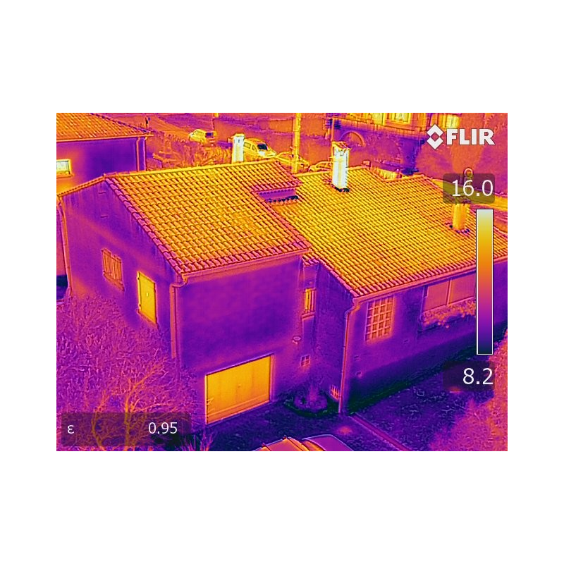 Expertise thermographie par drone professionnel 