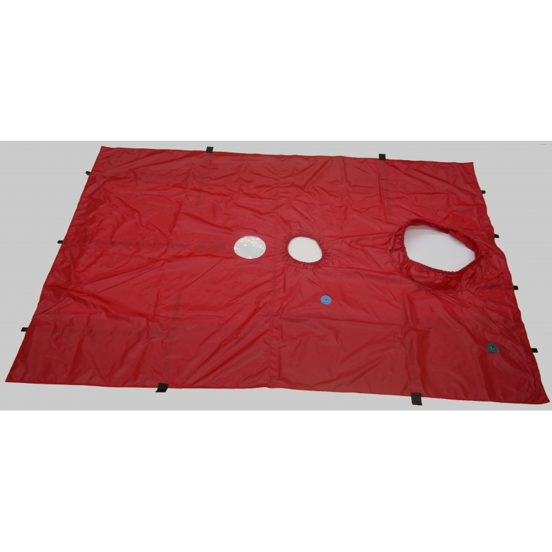 BlowerDoor - Bâche standard 2 trous Minifan + MN4 BlowerDoor - Bâche standard 2 trous Minifan + MN4