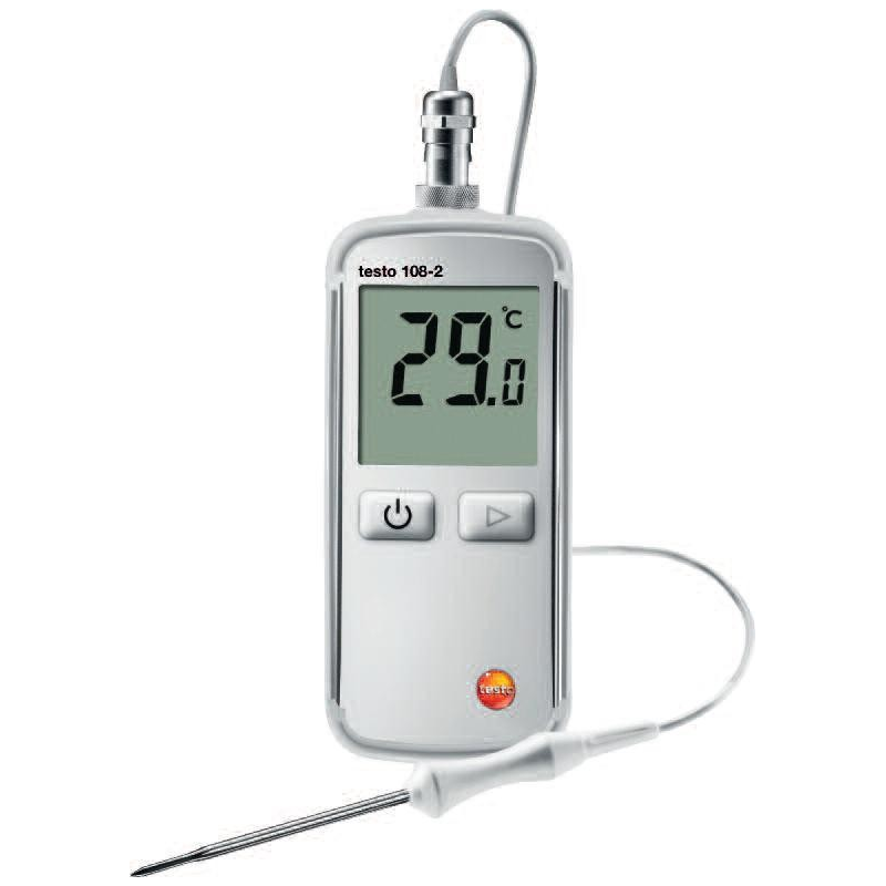Thermomètre Testo 108 avec sonde type T (thermocouple) Thermomètre Testo 108 avec sonde type T (thermocouple)